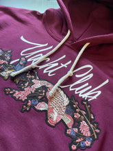 Load image into Gallery viewer, ¥CC “Koi Fish” Hoodie [Burgondy]
