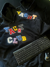 Load image into Gallery viewer, ¥CC &quot;Ransom Note&quot; Hoodie [Black]
