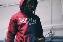 Load image into Gallery viewer, ¥CC &quot;2 Tone&quot; Hoodie [Burgundy/Navy]
