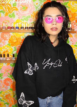 Load image into Gallery viewer, ¥CC &quot;Butterfly Effect&quot; Hoodie [Black]
