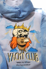 Load image into Gallery viewer, ¥CC &quot;The Crown&quot; Hoodie [Light Blue Dye]
